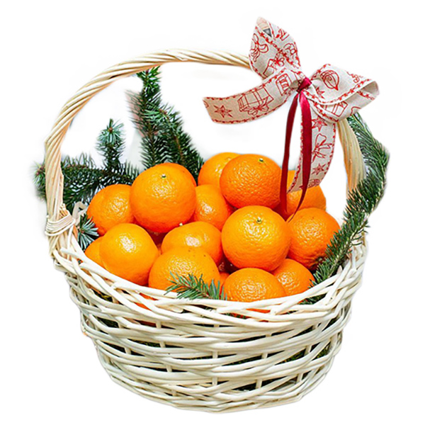 Tangerine basket